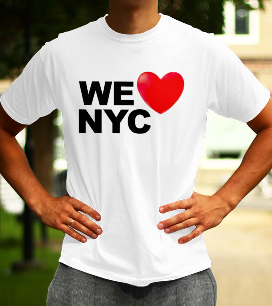 WE Heart NYC Red Love T-Shirt