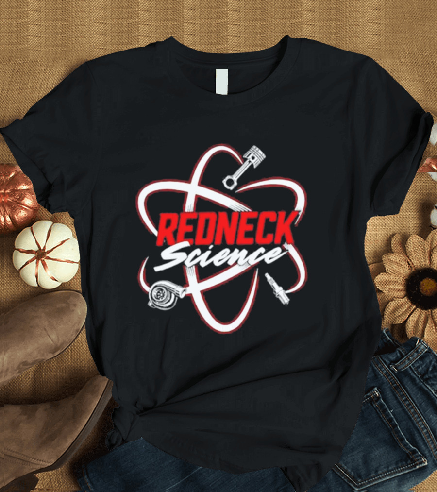 Westen Champlin Redneck Science Iconic Car Parts T-Shirt