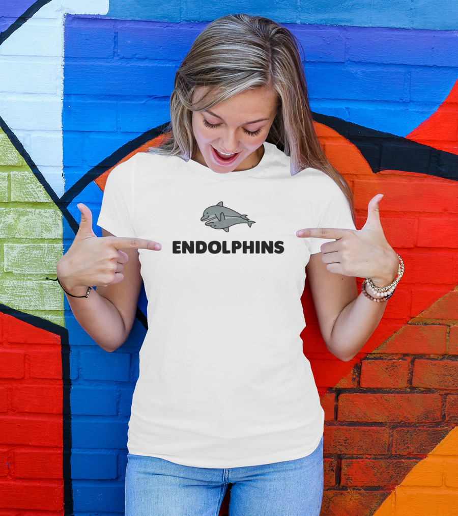 Endolphins Dolphins Embrace T-Shirt