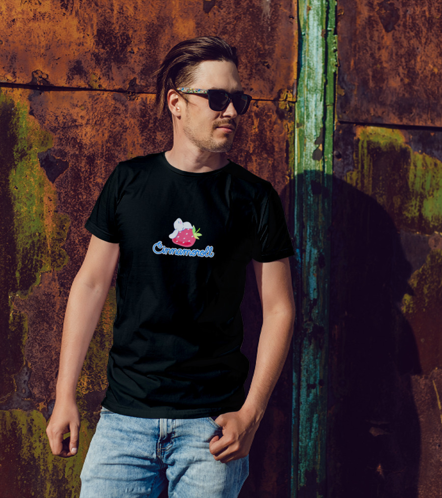 Cinnamoroll Hello Kitty Strawberry T-Shirt