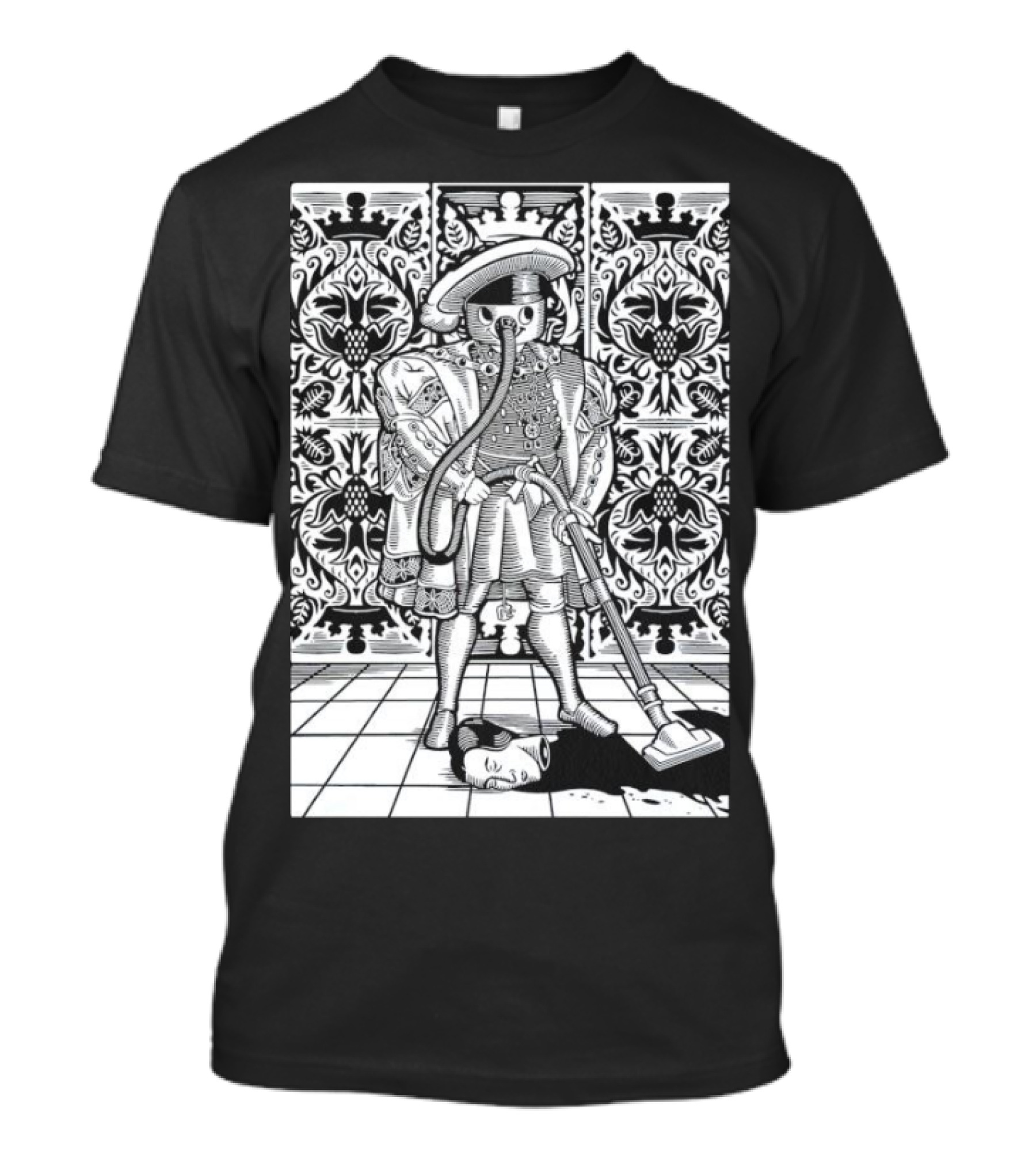 King Henry Vacuum Renaissance Robot T-Shirt
