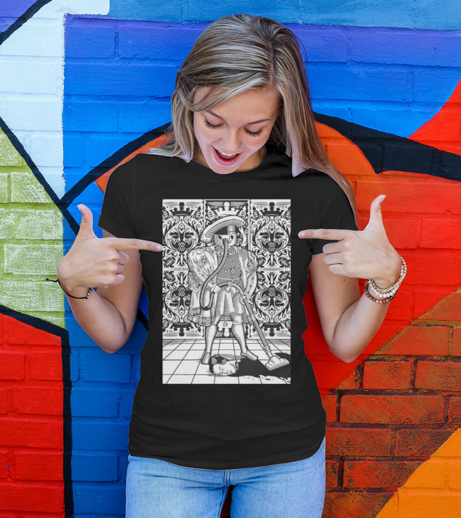 King Henry Vacuum Renaissance Robot T-Shirt