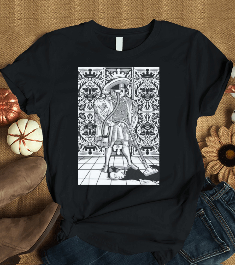 King Henry Vacuum Renaissance Robot T-Shirt