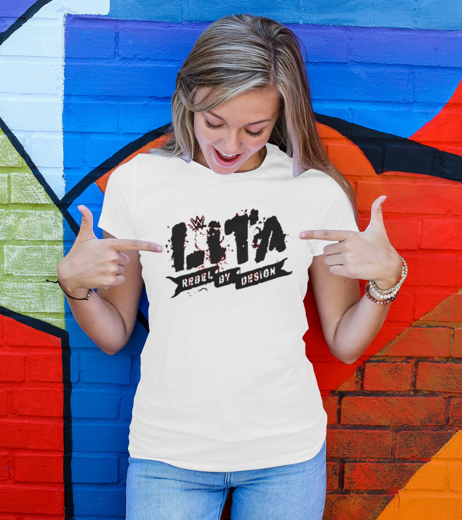 WWE Lita Rebel By T-Shirt
