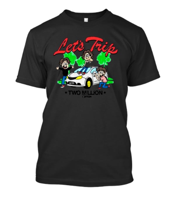 Let's Trip Sturniolo Triplets Two Million Edition T-Shirt