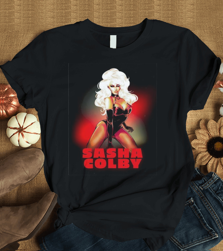 Sasha Colby Retro Pin-Up T-Shirt