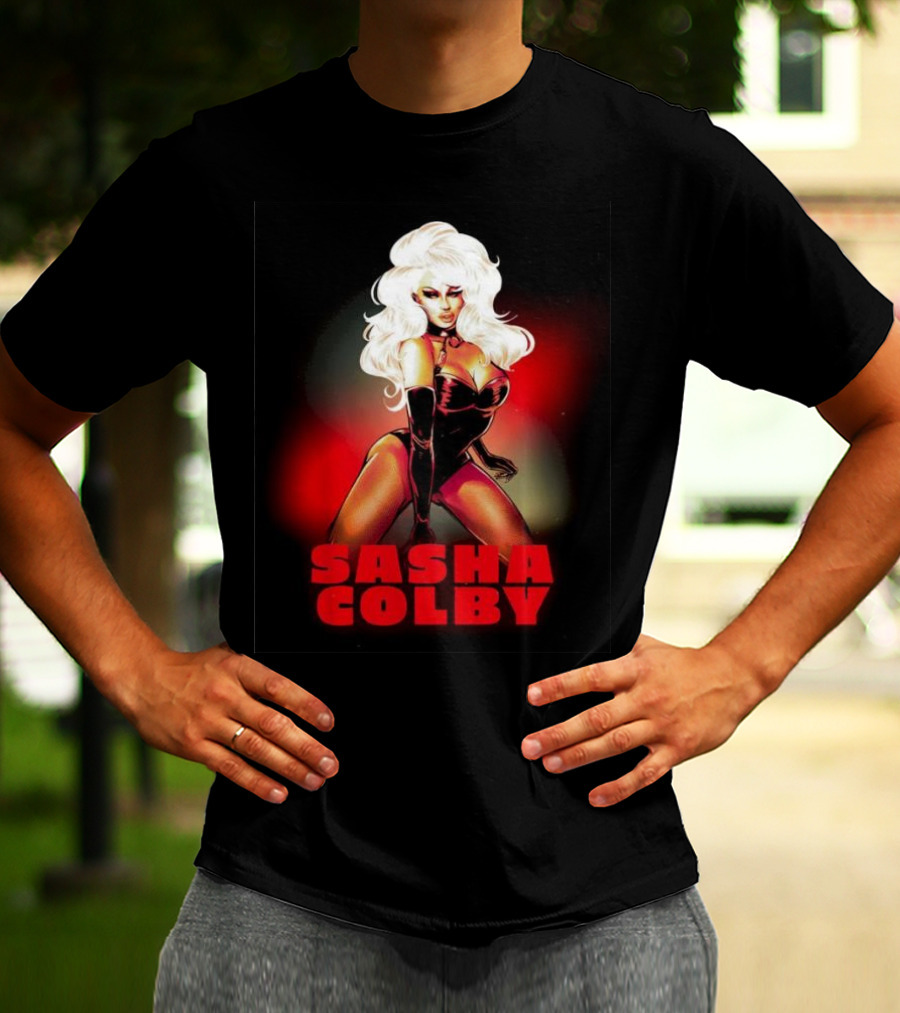 Sasha Colby Retro Pin-Up T-Shirt