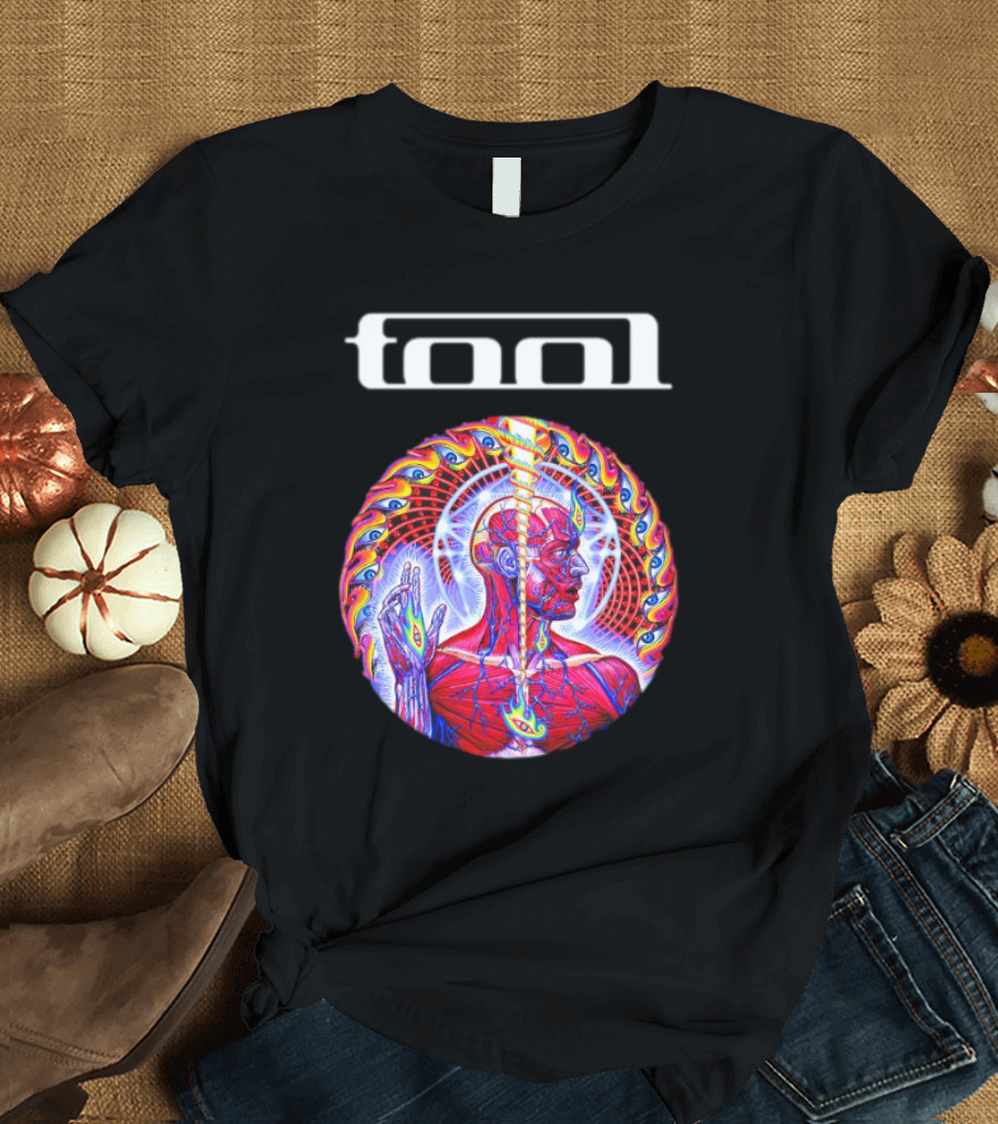 Tool Lateralus Album Artwork Psychedelic Anatomy T-Shirt