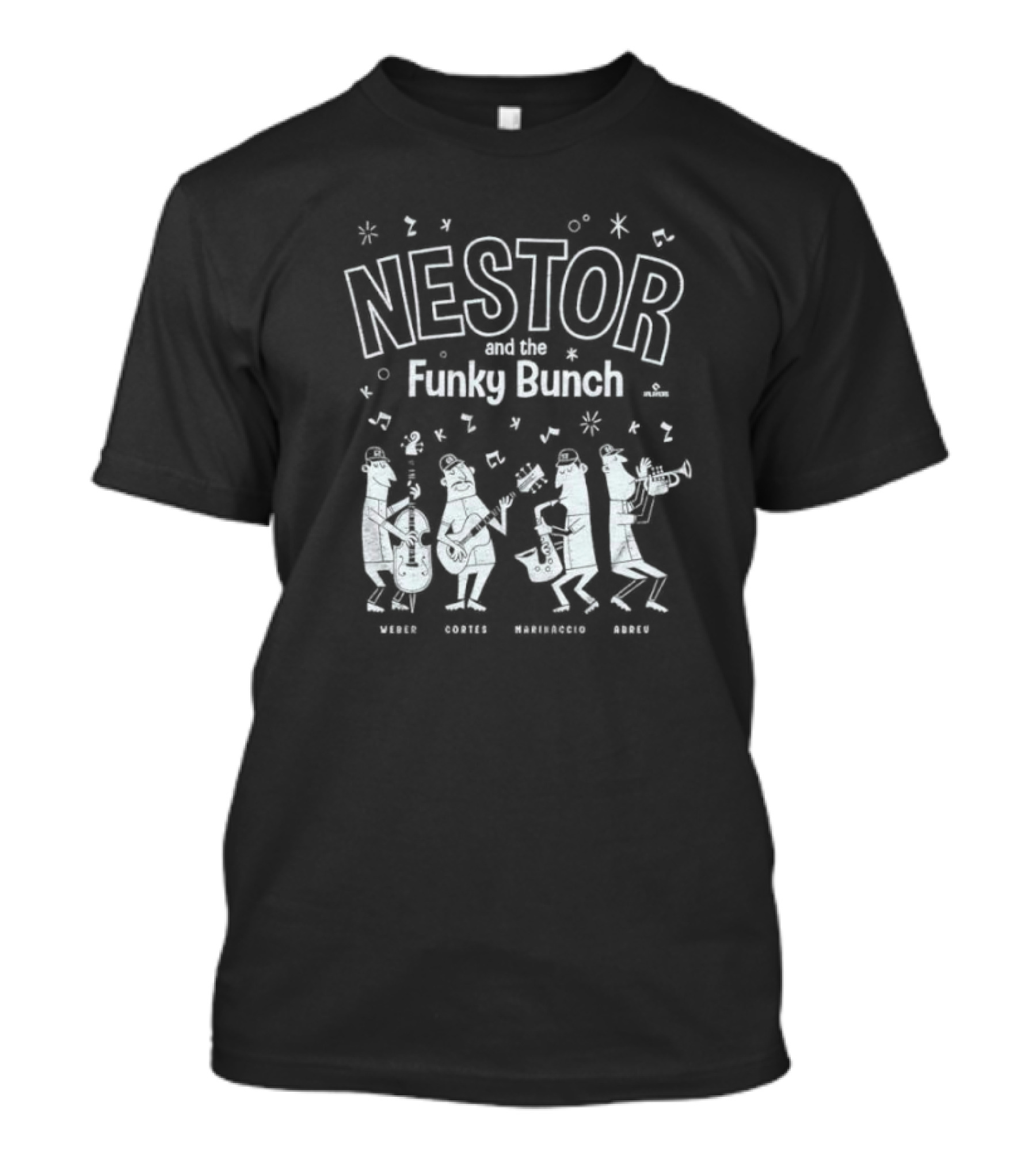 Nestor And The Funky Bunch Weber Cortes Marinaccio Abreu T-Shirt