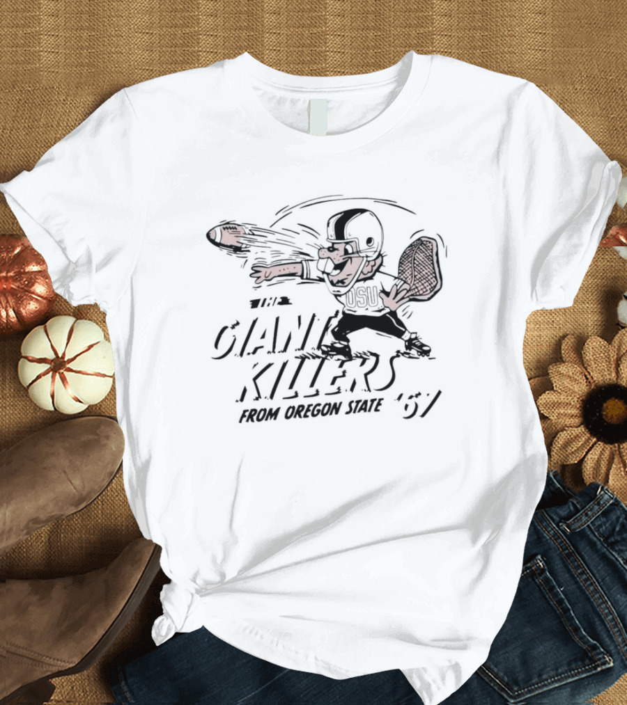 OSU Football 1967 The Giant Killers From Oregon State T-Shirt