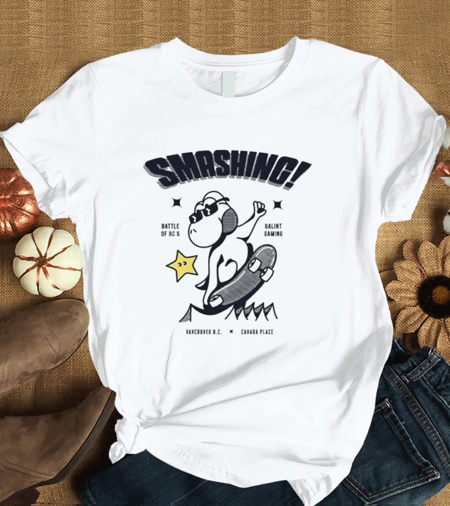 Battle Of BC 5 Vancouver B.C. Canada Place Galint Gaming Smashing T-Shirt