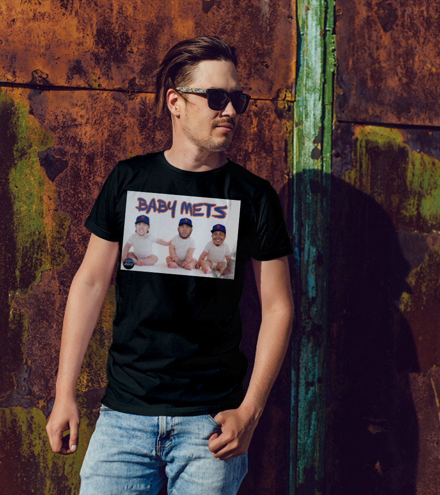 Brett Baty Mark Vientos Francisco Álvarez Baby Mets New York Mets T-Shirt