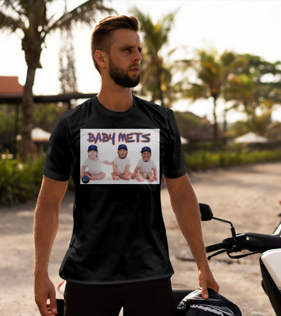 Brett Baty Mark Vientos Francisco Álvarez Baby Mets New York Mets T-Shirt