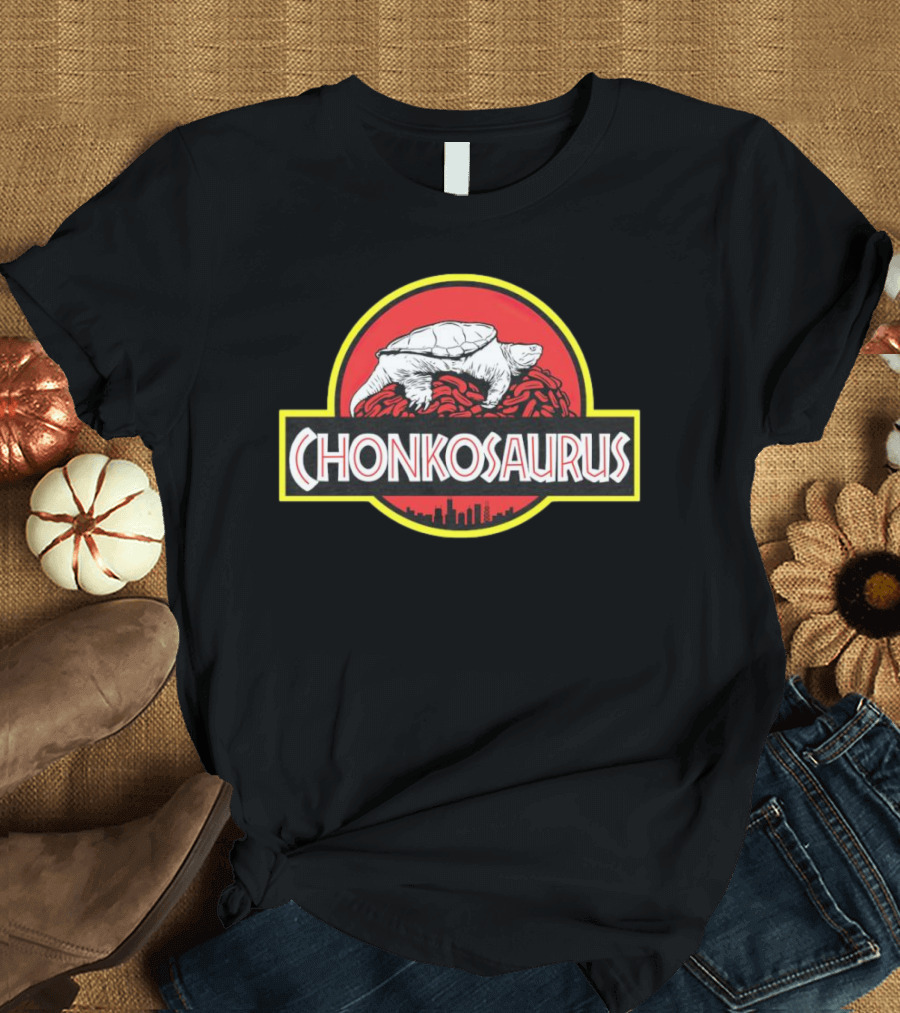 Chonkosaurus Turtle Dinosaur Jurassic Park T-Shirt