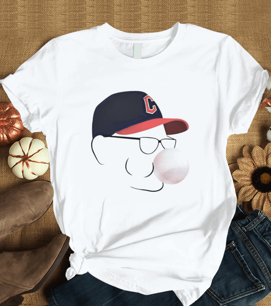 Cleveland Guardians Terry Francona Tito Bubblegum Cap T-Shirt