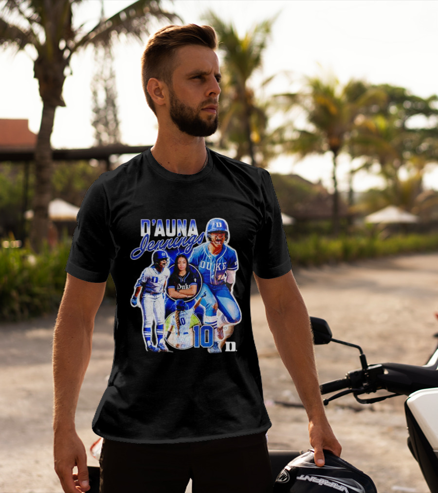 D'auna Jennings Duke Softball 10 T-Shirt
