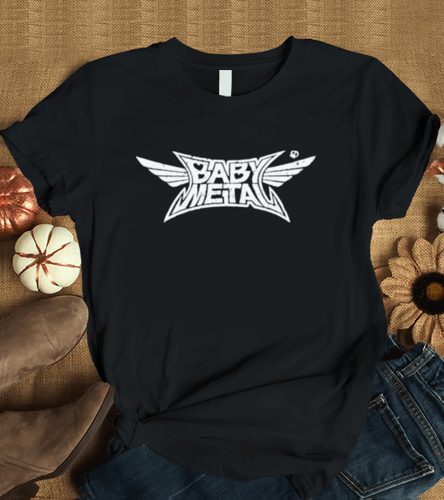Emp Uk Baby Metal Logo Wings T-Shirt