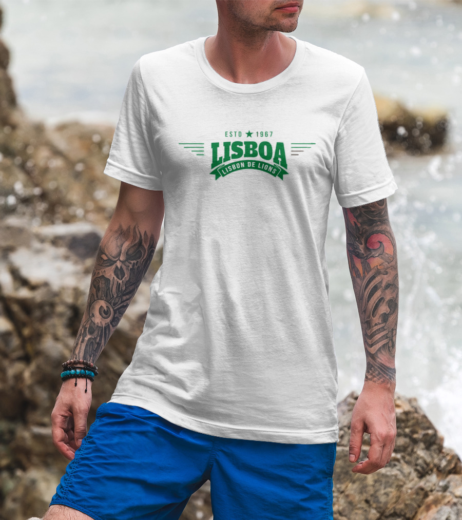 ESTD 1967 LISBOA LISBON DE LIONS T-Shirt