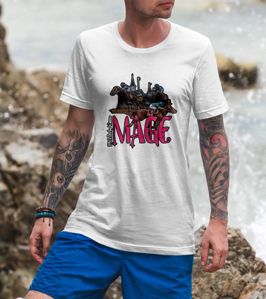 Mage 149th Derby Winner Horse Racing Iconic Event T-Shirt