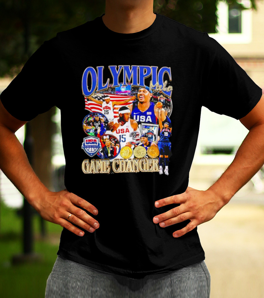 OLYMPIC Melo USA Basketball 15 Game Changer T-Shirt