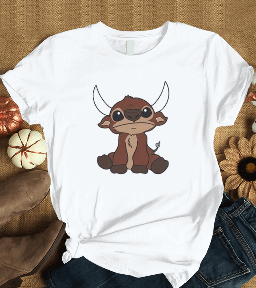Stitch Experiment 716 Bull Character T-Shirt