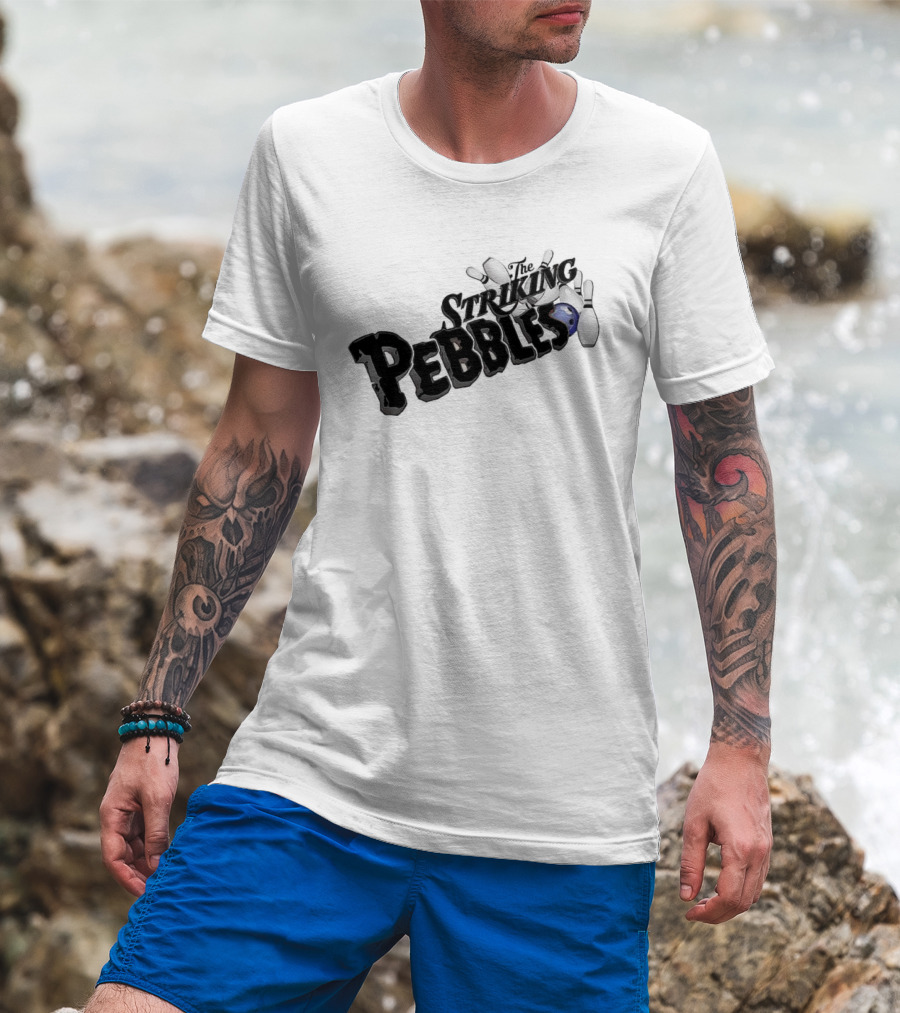 The Striking Pebbles Bowling Pins And Ball T-Shirt
