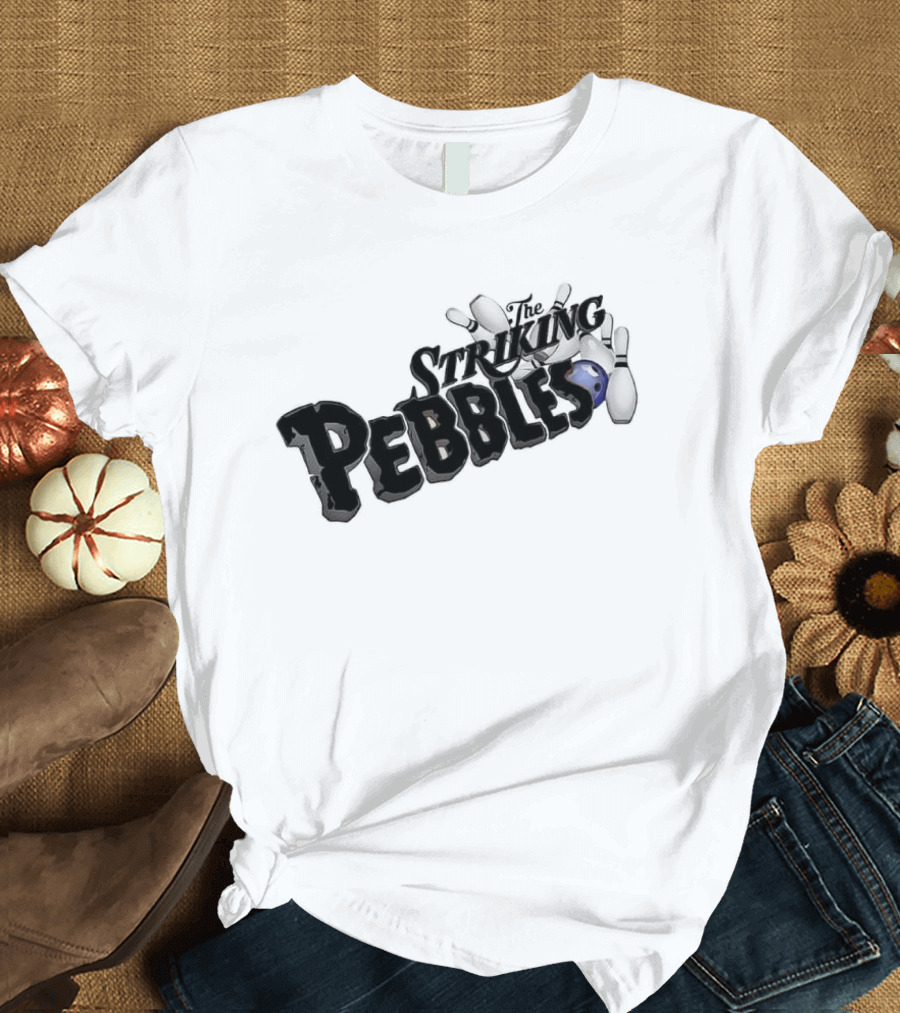 The Striking Pebbles Bowling Pins And Ball T-Shirt