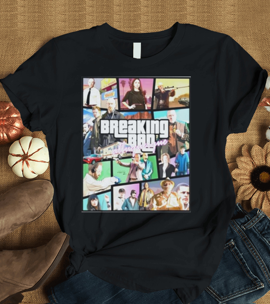 Breaking Bad Albuquerque Custom GTA T-Shirt