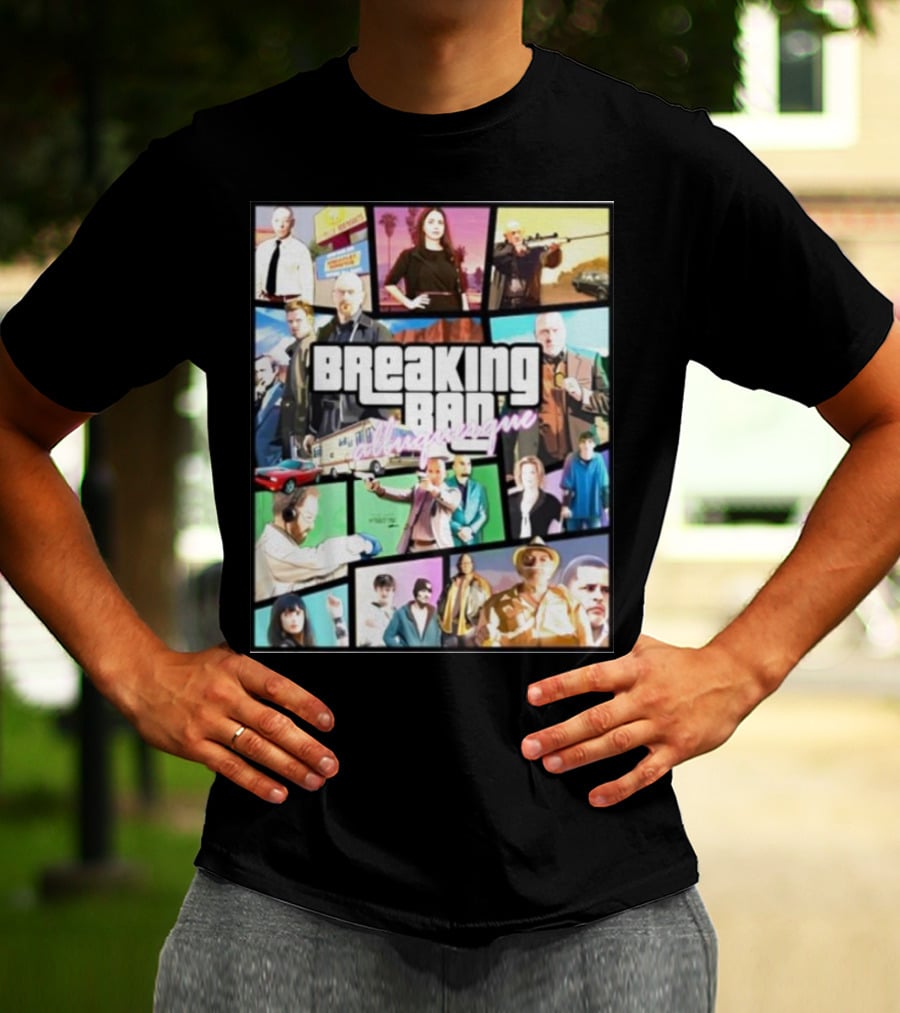 Breaking Bad Albuquerque Custom GTA T-Shirt