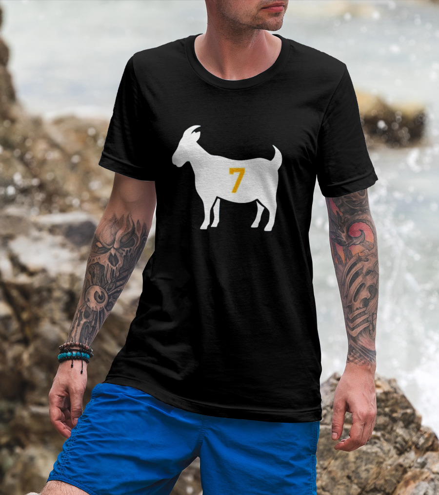 GOAT 7 New York Knicks Number Basketball T-Shirt