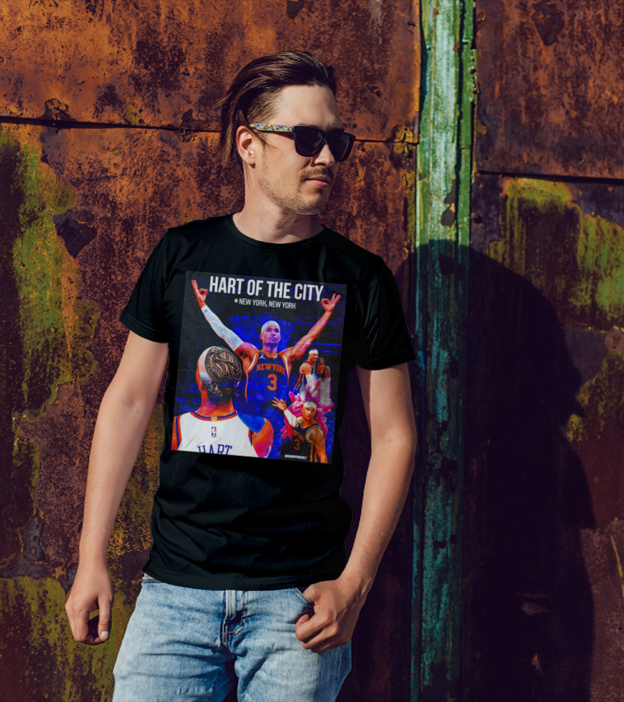 Hart Of The City New York Knicks Josh Hart Basketball NYC T-Shirt