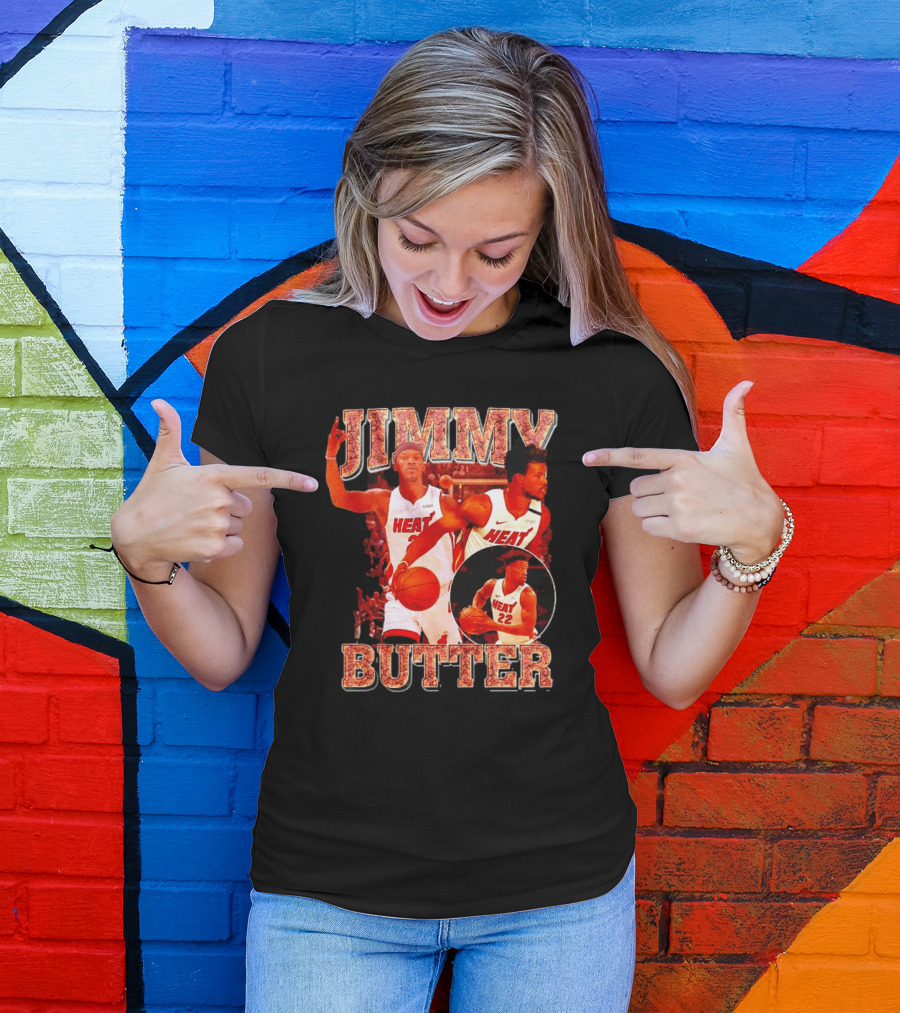 Jimmy Butler Heat Basketball MVP 90s Vintage Bootleg T-Shirt