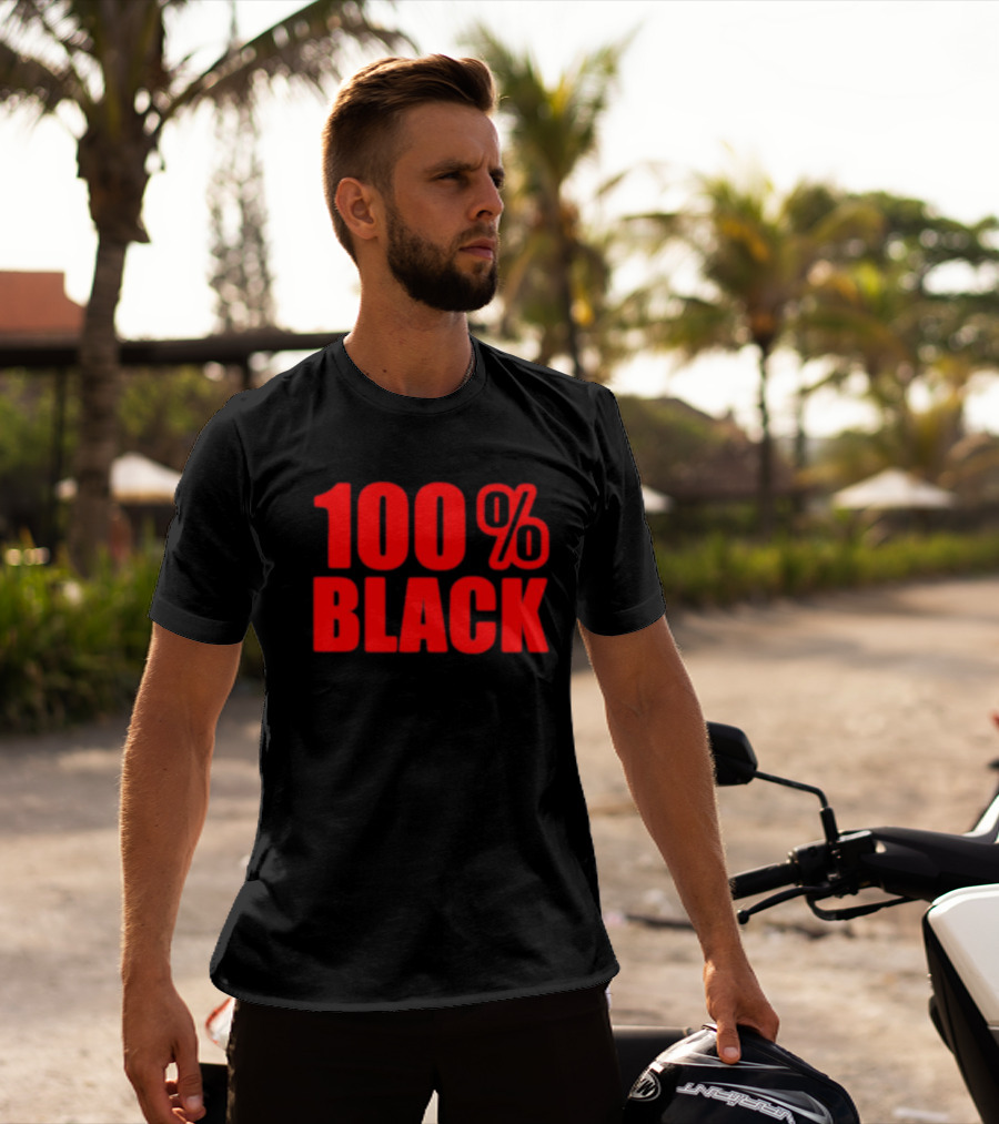 100% Black Morbid Knowledge T-Shirt