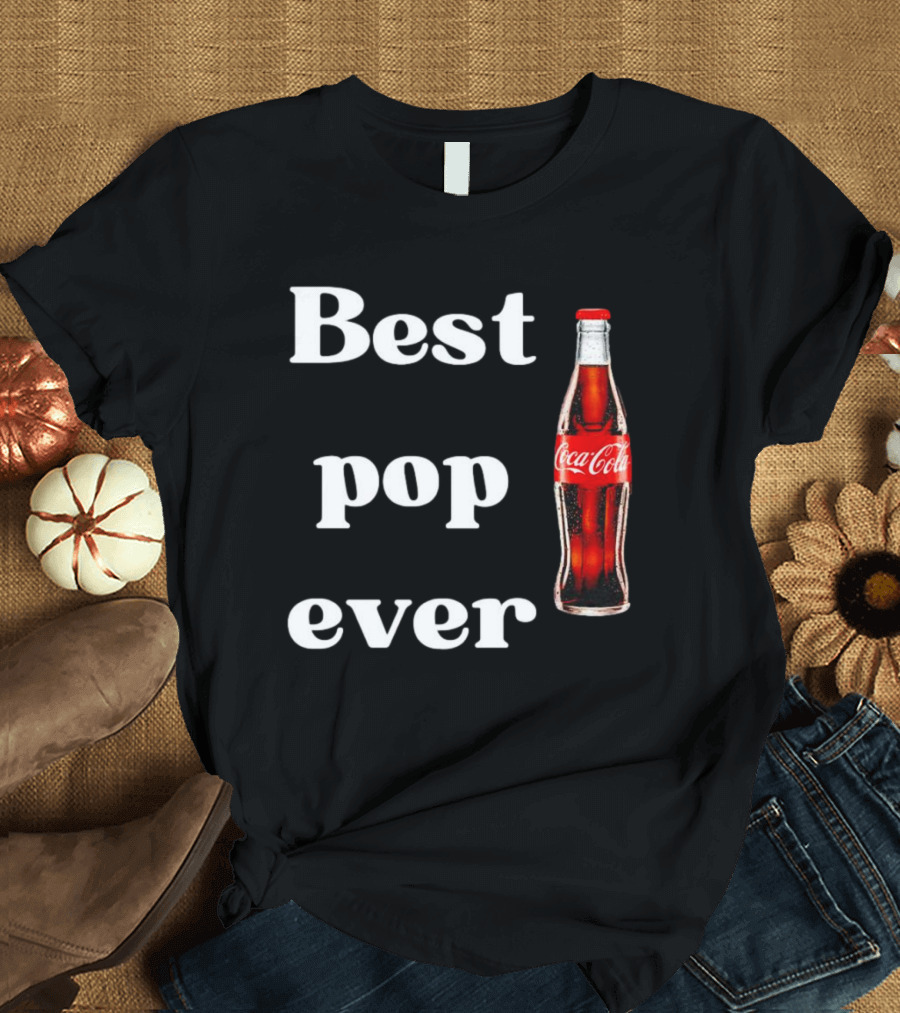 Best Pop Ever Coca Cola Coke Bottle Iconic T-Shirt
