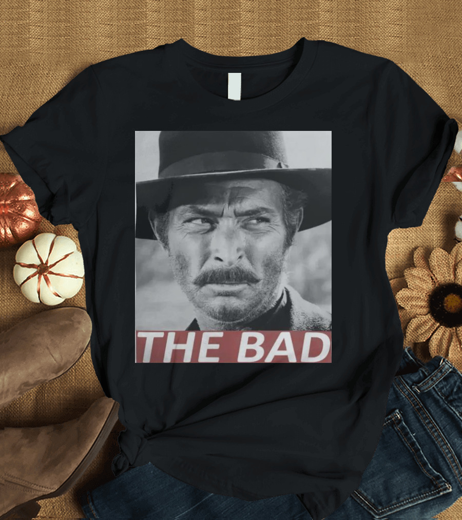 Lee Van Cleef The Bad Vintage Western T-Shirt