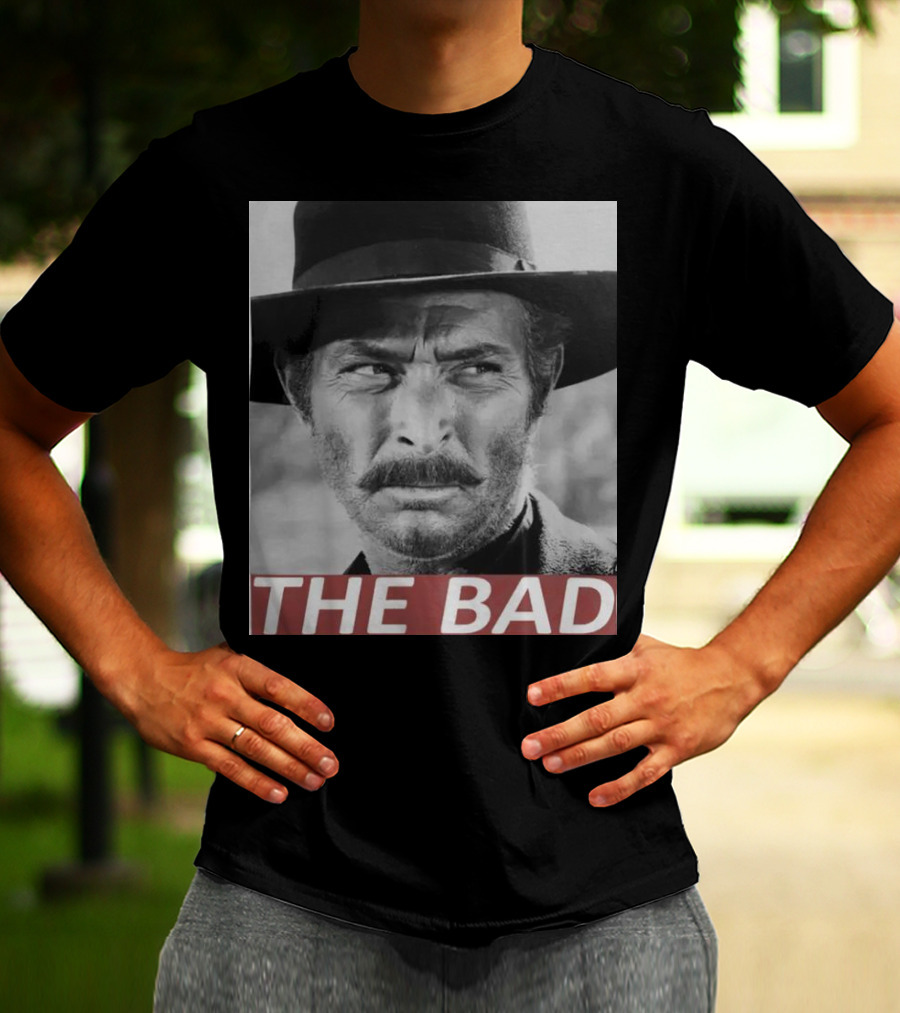 Lee Van Cleef The Bad Vintage Western T-Shirt