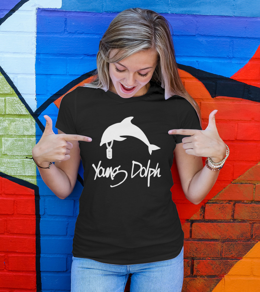 Young Dolph Dolphin R.I.P T-Shirt