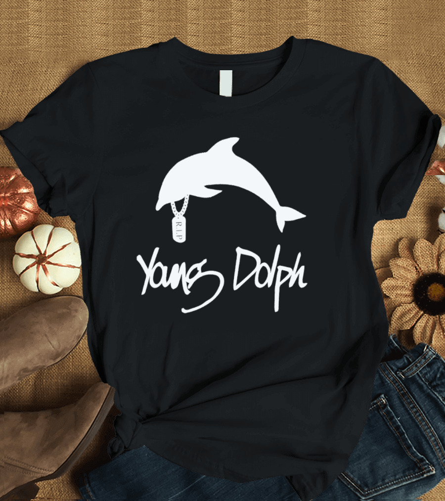 Young Dolph Dolphin R.I.P T-Shirt