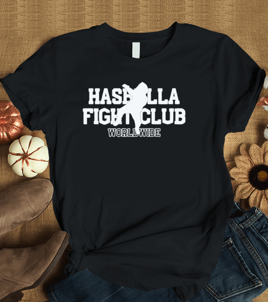 Hasbulla Fight Club Worldwide Martial Arts Iconography T-Shirt