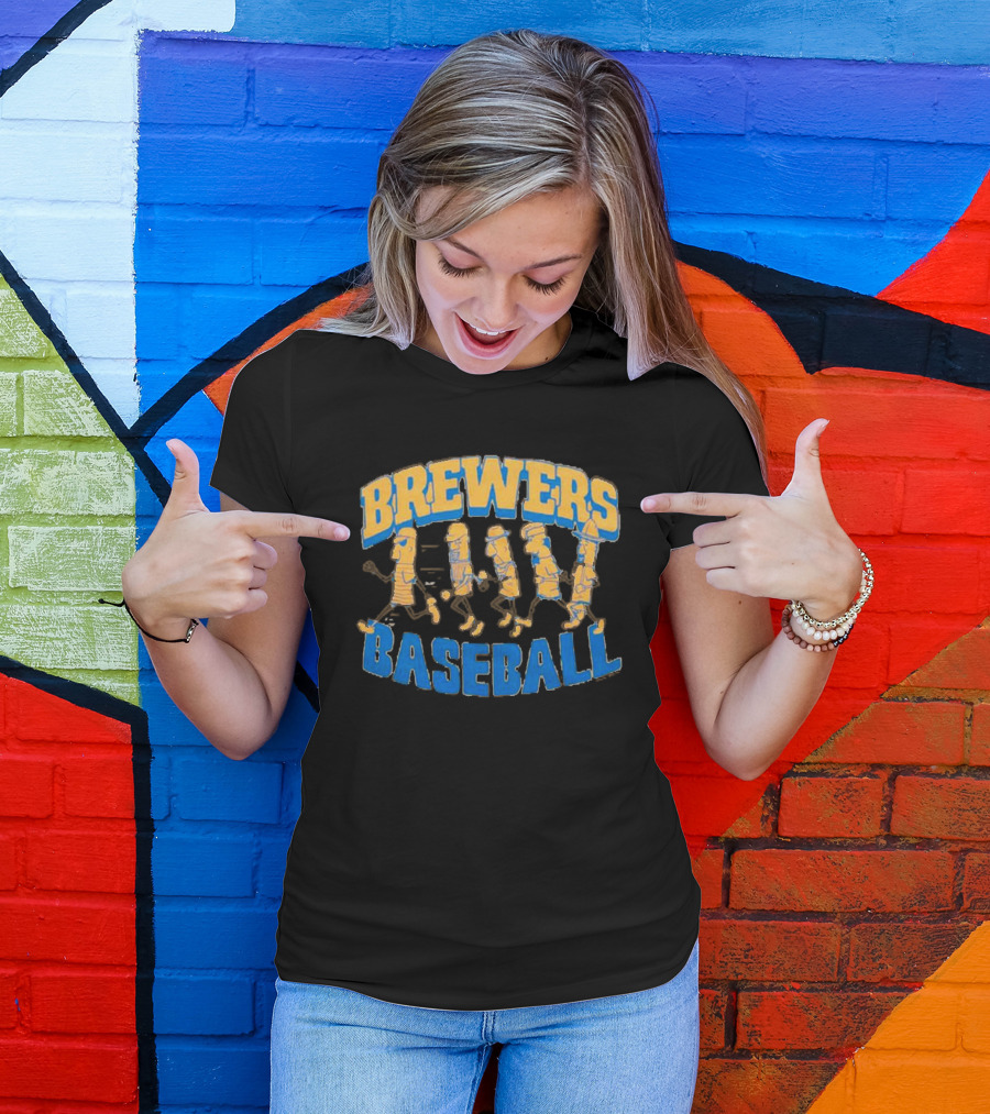Brewers Baseball Sausage Race Milwaukee T-Shirt