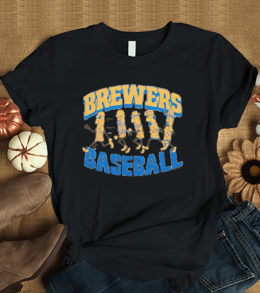 Brewers Baseball Sausage Race Milwaukee T-Shirt