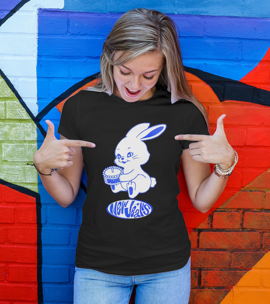 New Jeans Bunny Drummer T-Shirt