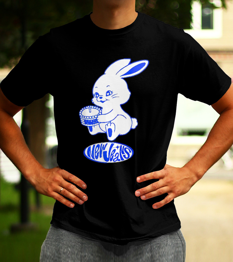 New Jeans Bunny Drummer T-Shirt