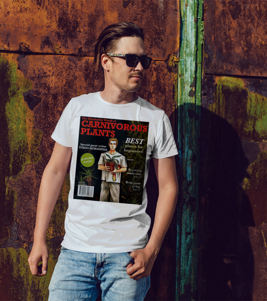 The Wonderful World Of Carnivorous Plants Best Plants For Beginners Special Guest Writer Tokio Morishima Giveaway Inside T-Shirt