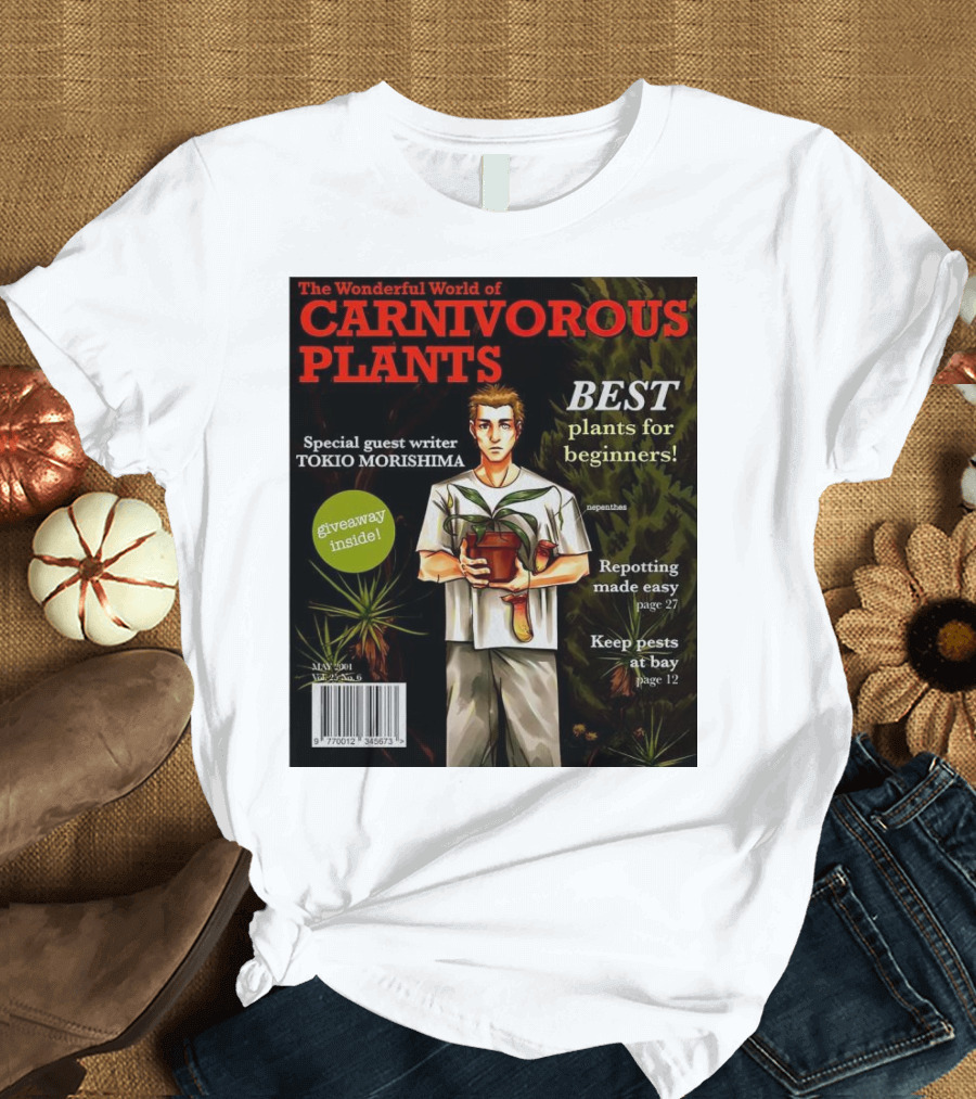 The Wonderful World Of Carnivorous Plants Best Plants For Beginners Special Guest Writer Tokio Morishima Giveaway Inside T-Shirt