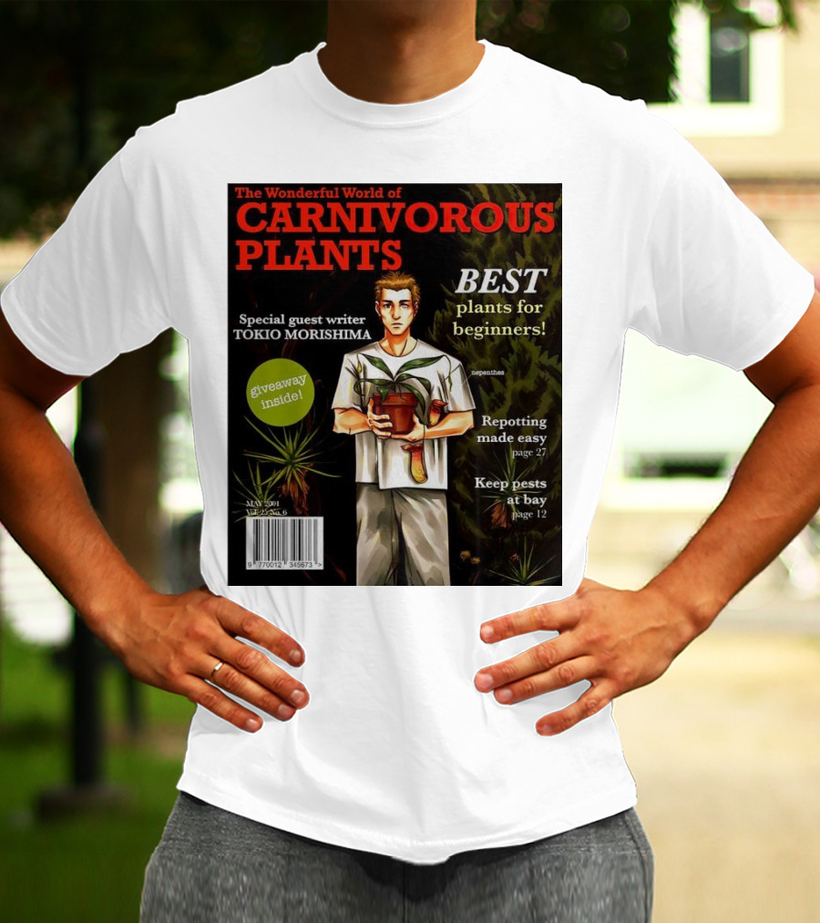 The Wonderful World Of Carnivorous Plants Best Plants For Beginners Special Guest Writer Tokio Morishima Giveaway Inside T-Shirt
