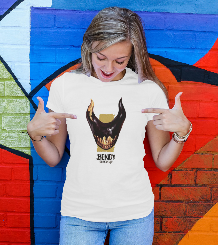 Bendy Ink Demon Ala Alfish Concept T-Shirt