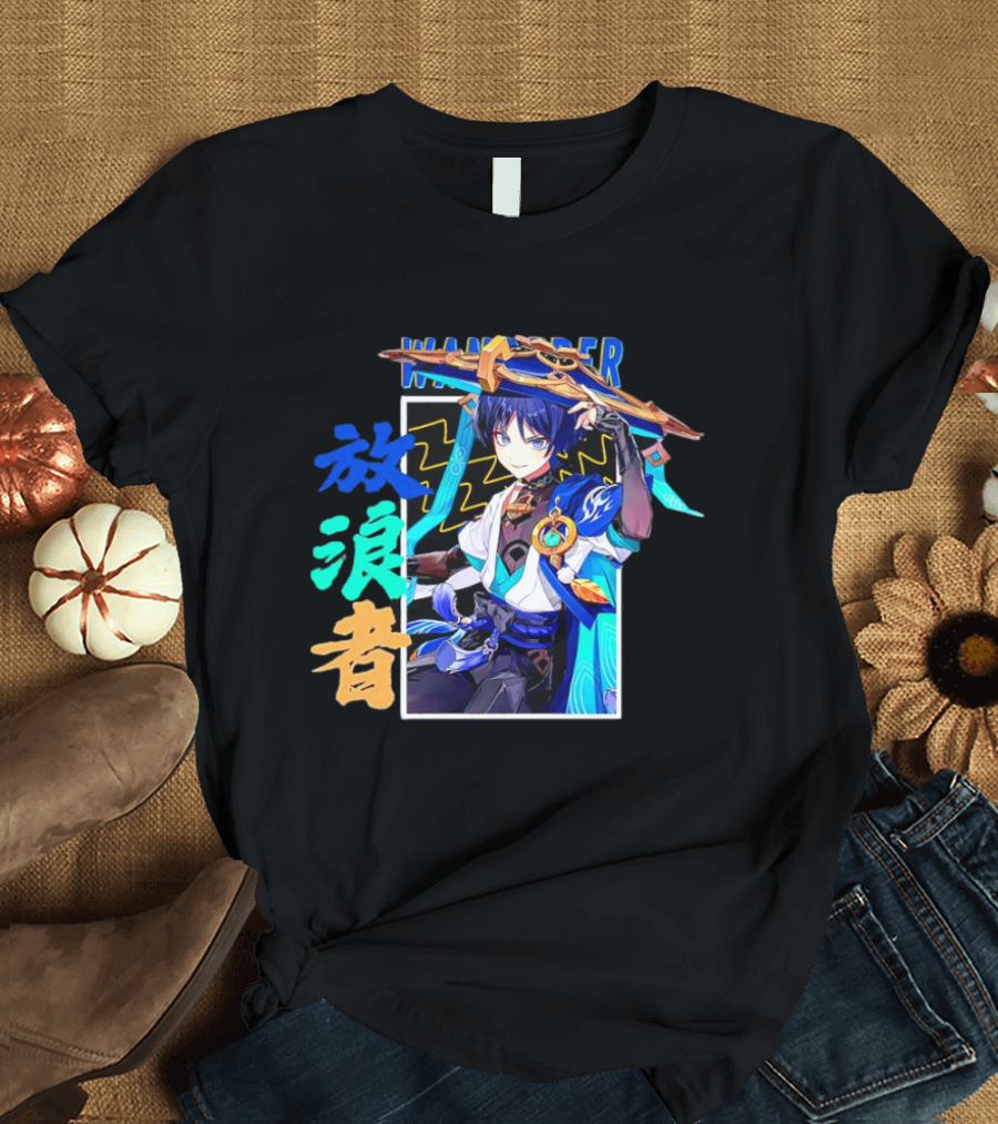 Wanderer Scaramouche Genshin Impact T-Shirt