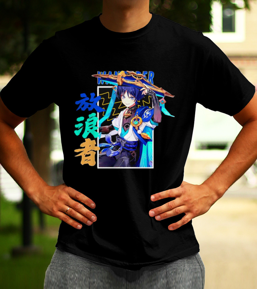 Wanderer Scaramouche Genshin Impact T-Shirt