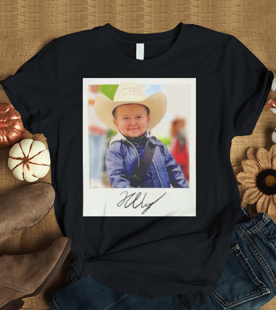 Hasbulla Magomedov Cowboy Polaroid Signature Image T-Shirt